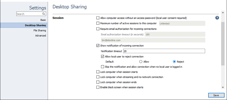 Deploy de configurações via registro
